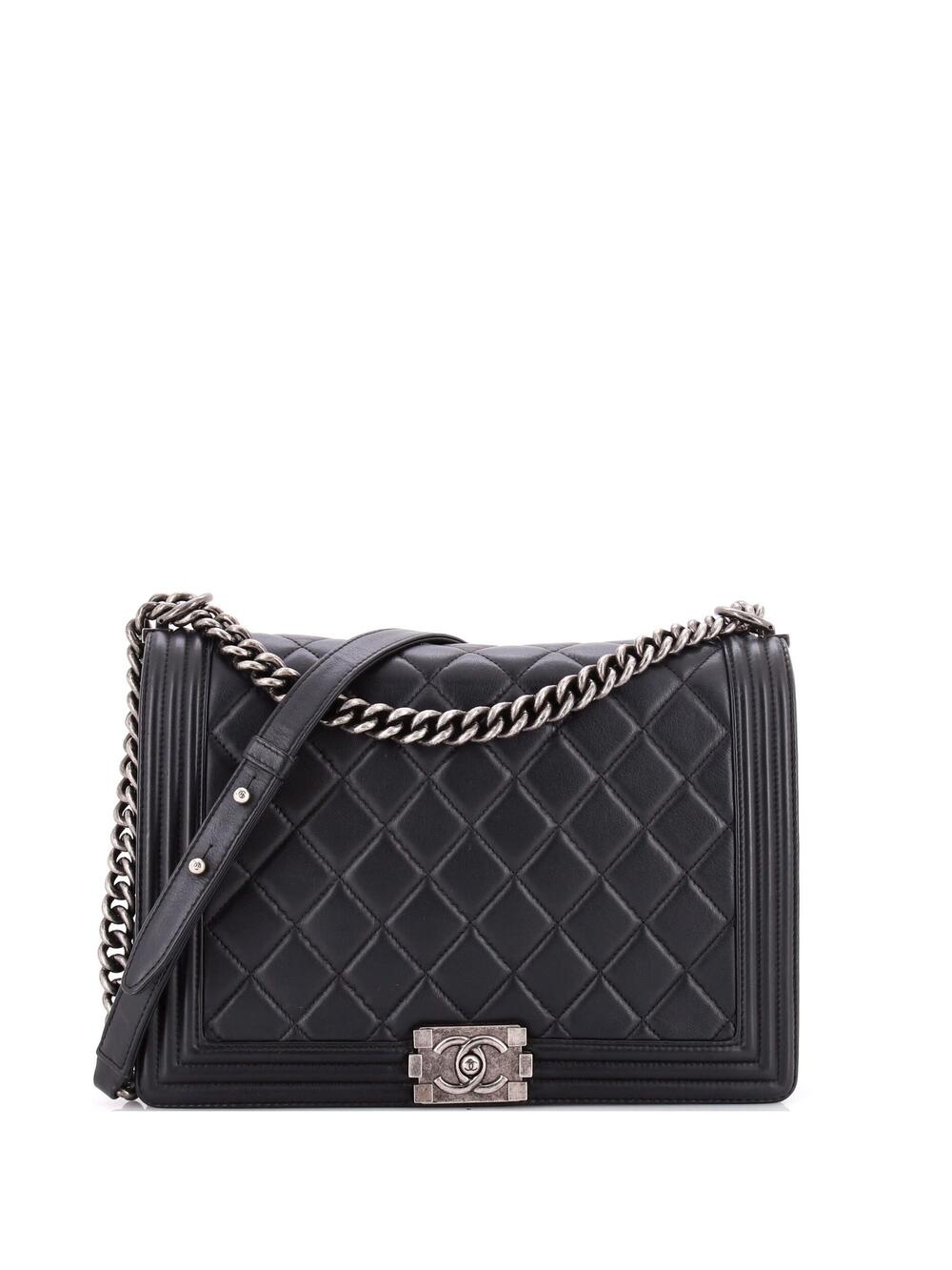 Chanel Boy Flap Bag Quilted Lambskin #296838C43B